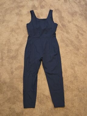 Women's Black Sleeveless Jumpsuit